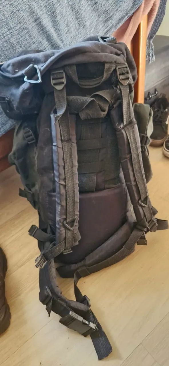 Mochila trilhas e rumos 75 L montanha - Foto 2