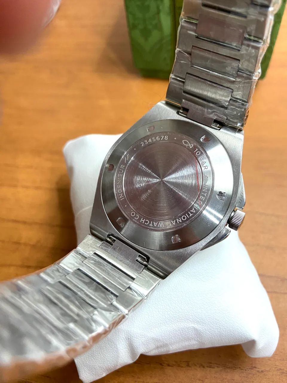 Relógio IWC ingenieur 42mm automático fundo cinza - Foto 4