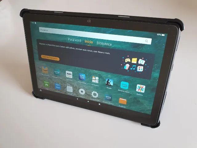 Tablet Amazon Fire Hd 10 impecável