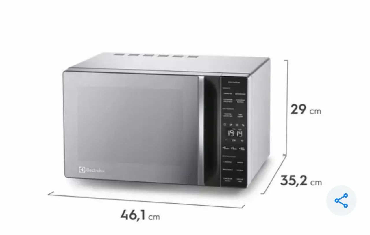 Micro-ondas Electrolux Efficient 23L - Prata | ME23S - Foto 5
