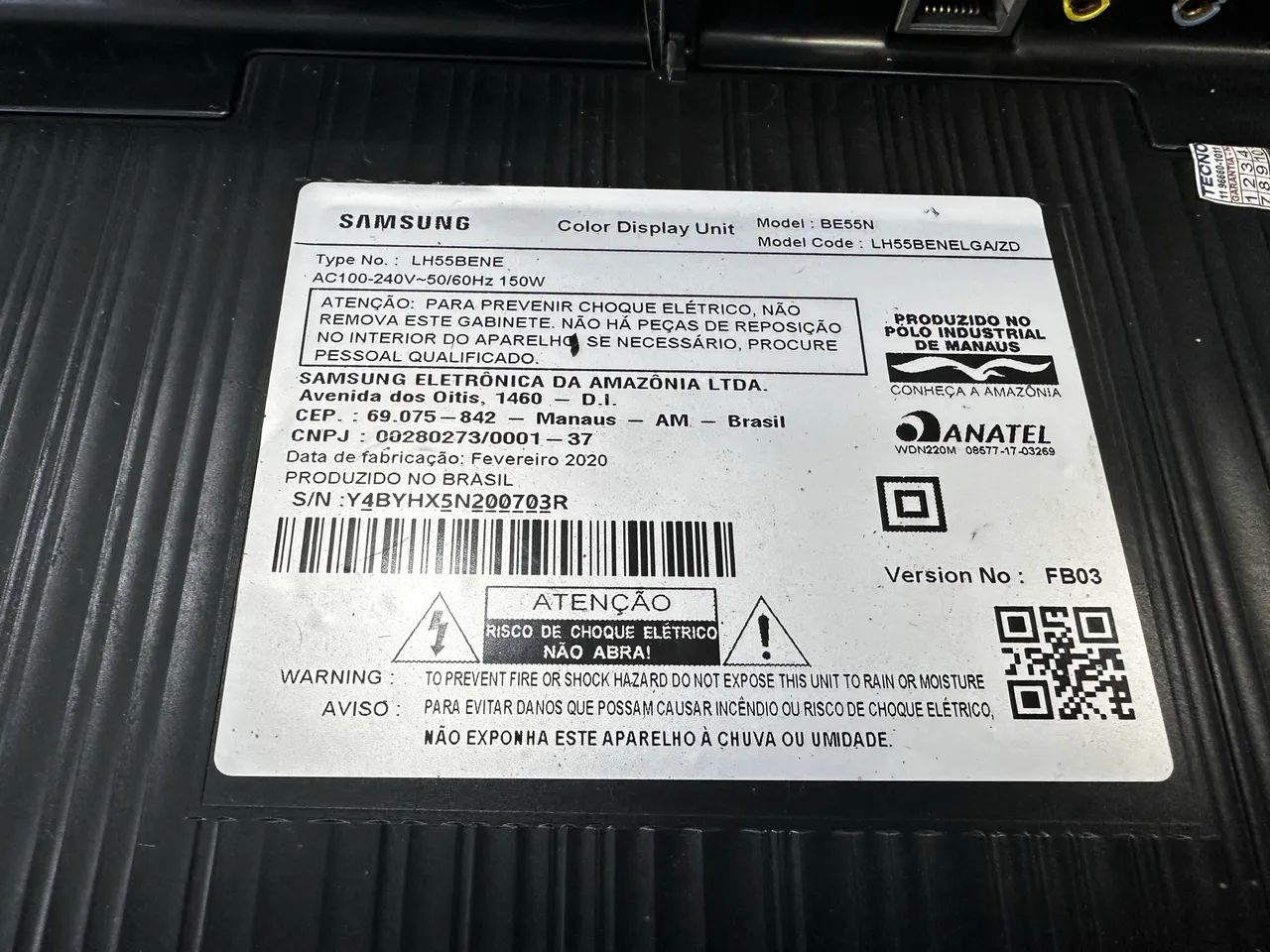 Televisão Samsung Smart 55 polegadas - Foto 3
