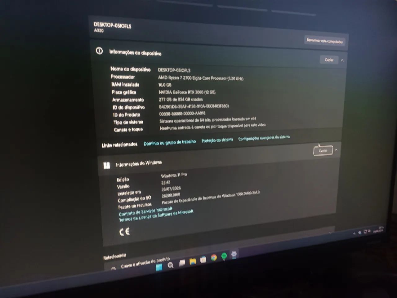 PC GAMER RTX 3060 12GB - Foto 2