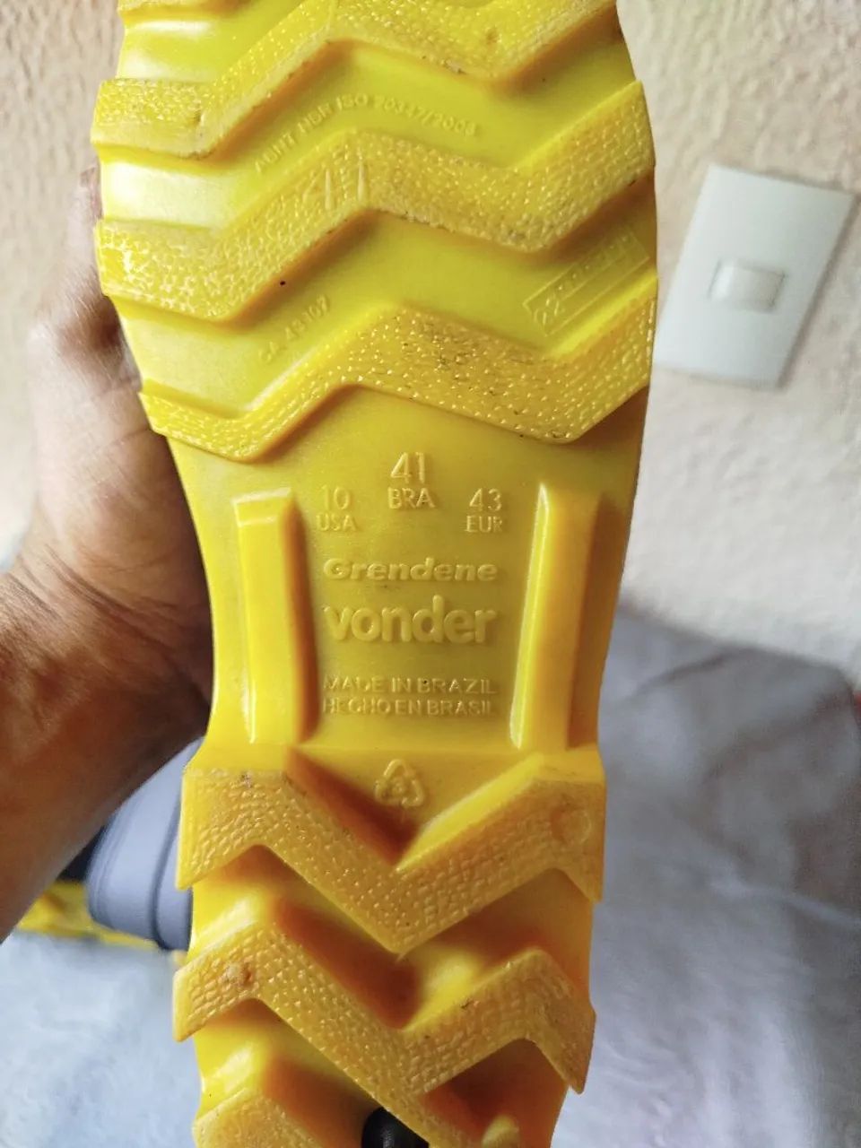 Bota de borracha VONDER, n° 41 - Foto 4