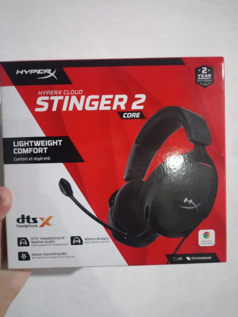 Headset HyperX Cloud Stinger 2 Core - Fones de Ouvido - Paço do