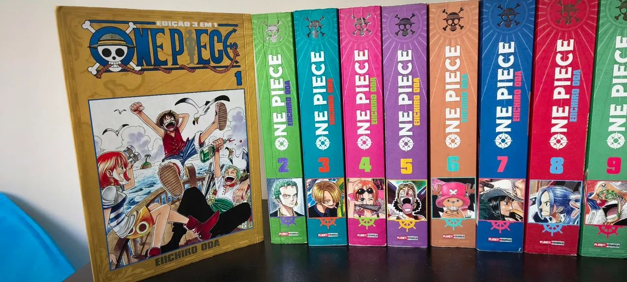 One Piece 3 em 1 de 1 a 11! - Foto 3