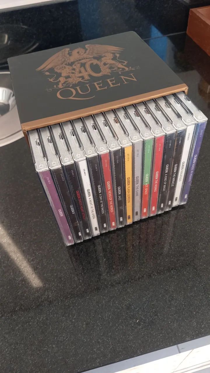 CD BOX Queen 40 anos Edição Limitada - CDs, DVDs etc - Jardim