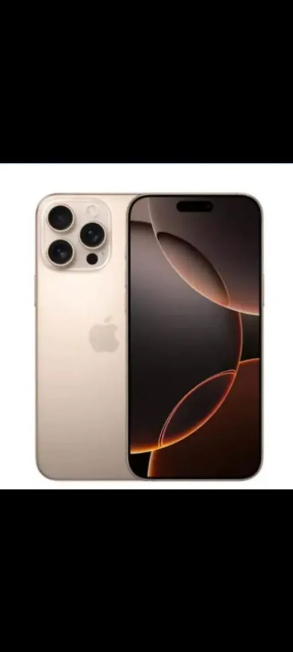 iPhone 16 Pro Max 256Gb Desert Titanium Novo - Celulares e