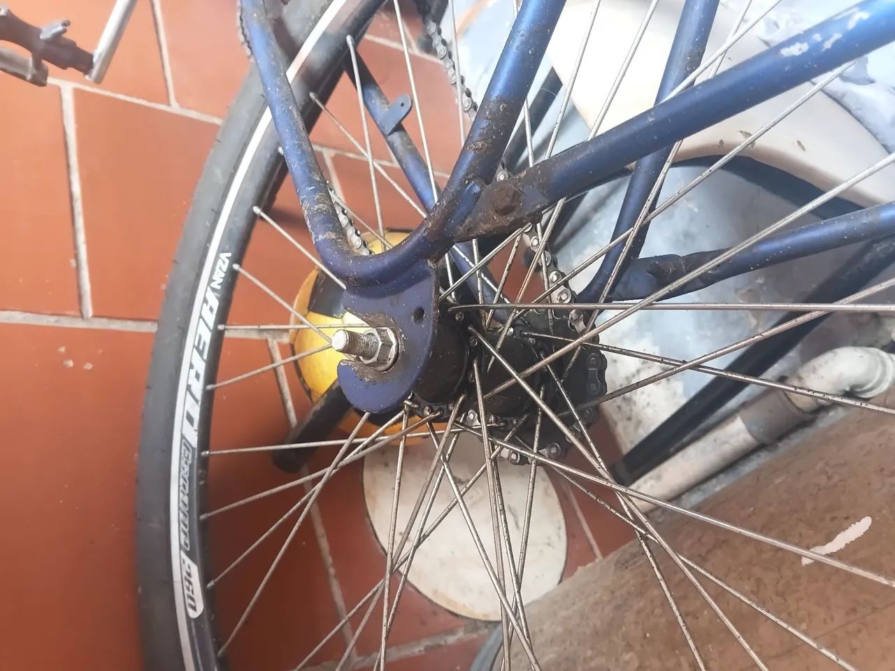 Bicicleta monark antiga barra circular  - Foto 2