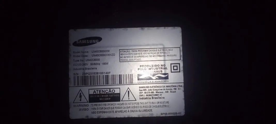 tv sansung un40c8000xm - Foto 2