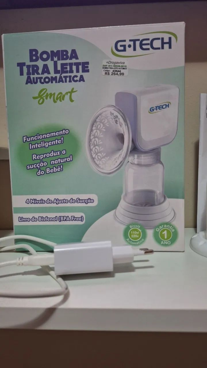 Bombinha de tirar leite elétrica 