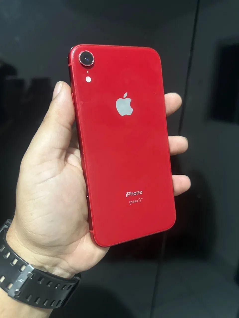 iPhone XR 128gb RED impecável vendo e troco !!!