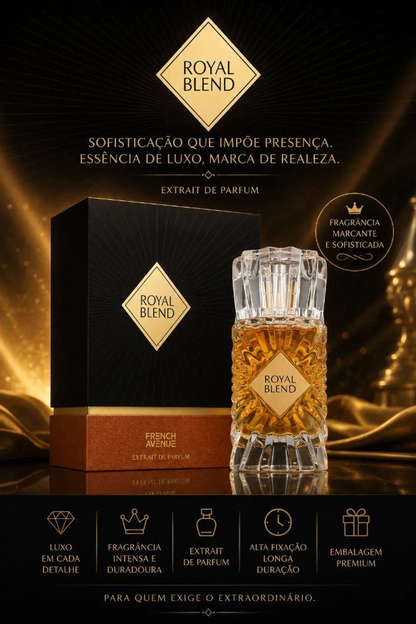 Perfume Royal Blend - French Avenue  - Foto 5