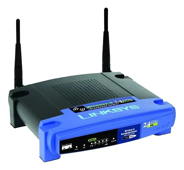 Roteador Wireless 2.4Ghz LinkSys Cisco Raridade Nostalgia 