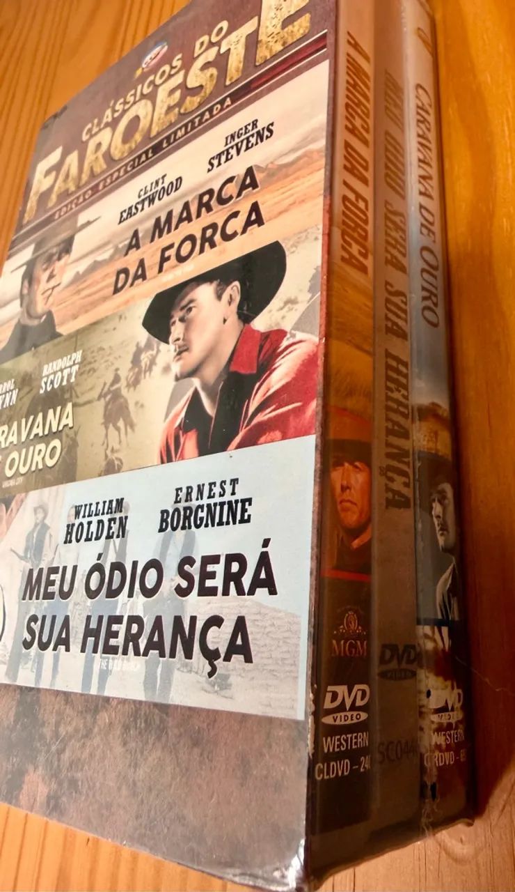 Coleção Clássicos do Faroeste - Box com 3 filmes - Foto 2