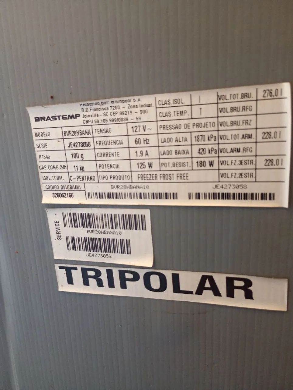Freezer Vertical Brastemp Flex - Foto 5