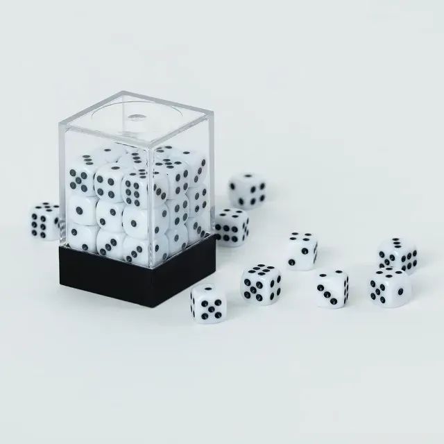 Dados Viper 36 unid 12mm Branco