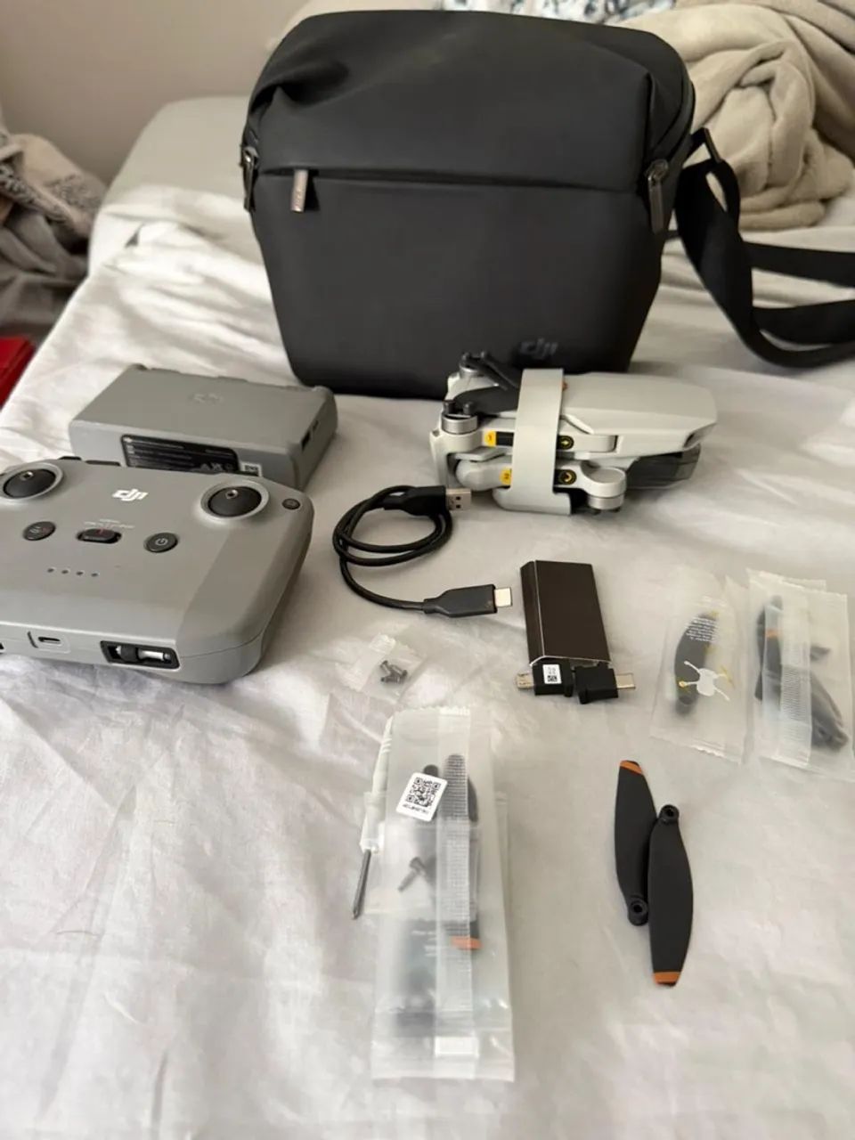 Drone Dji mini 2 seminovo, muito bem cuidado - Foto 2