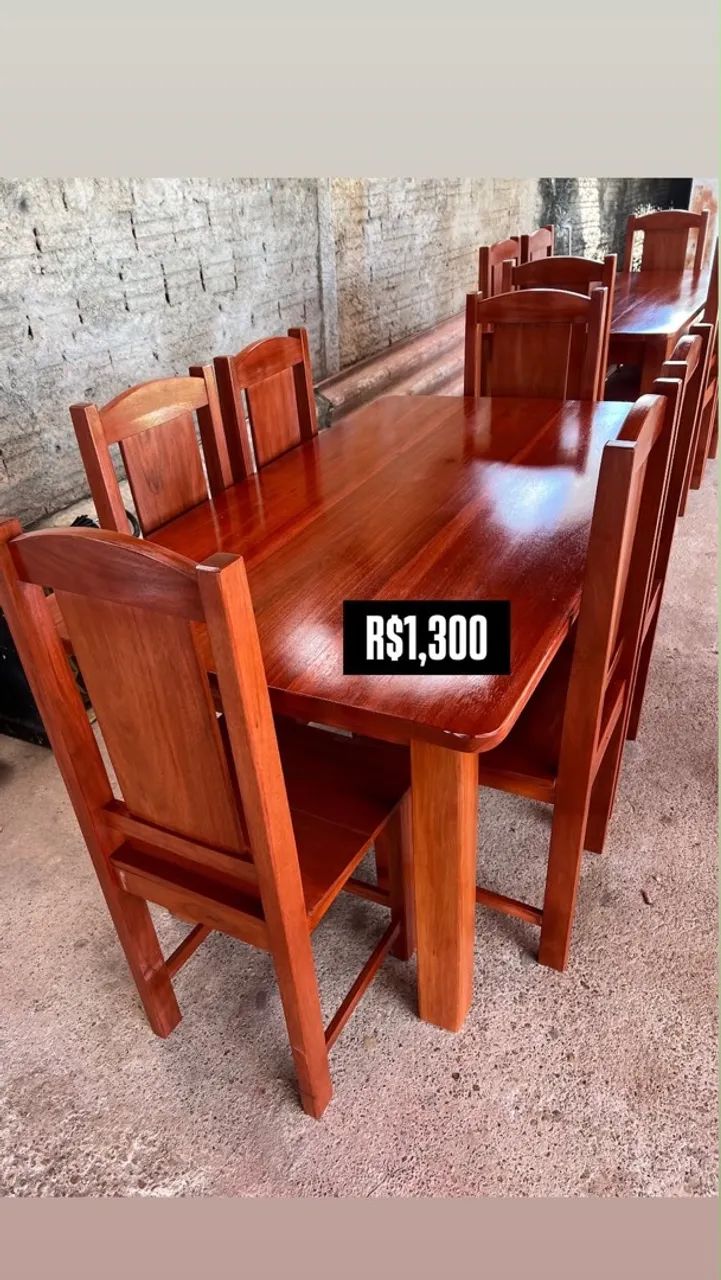 Mesa 6 cadeiras 