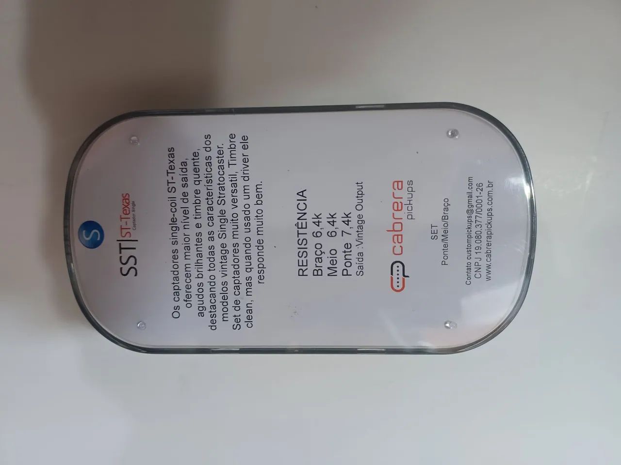 Captafor Cabrera para Stratocaster Braço Alnico  - Foto 2