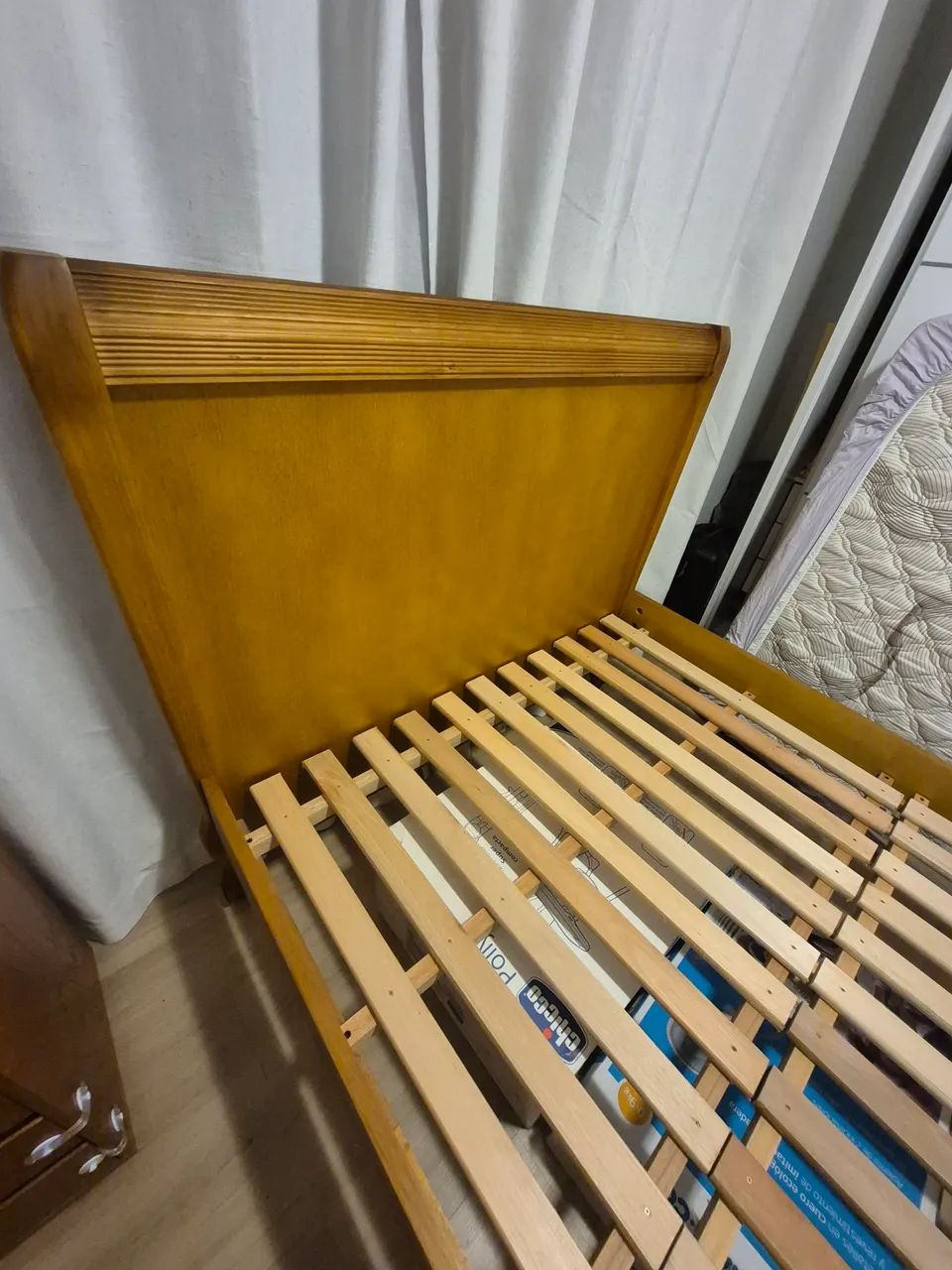 Cama de Casal  Versalhes Madeira Maciça - Foto 3