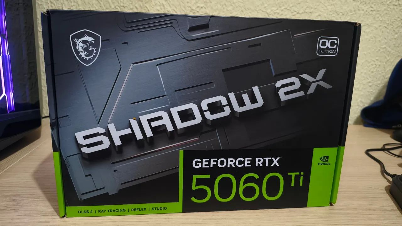 Placa de vídeo RTX 5060ti 16GB MSI