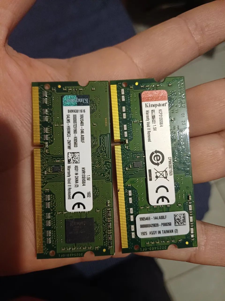 Memória RAM Notebook 2x4 8gb DR3 - Foto 2