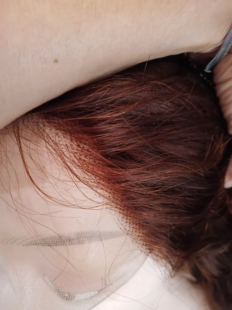 Lace front humana 55 cm cor 4 - Foto 5