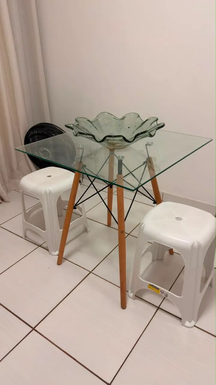 Mesa de vidro 