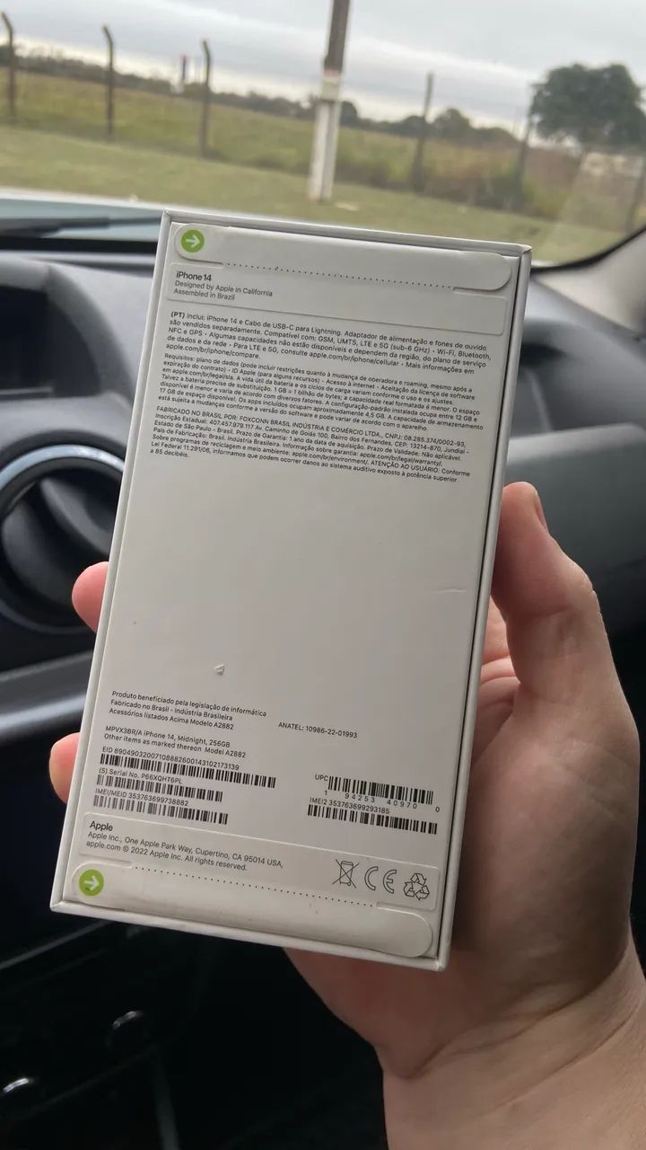? iPhone 14 256GB Midnight ? LACRADO | NOVO - Foto 2