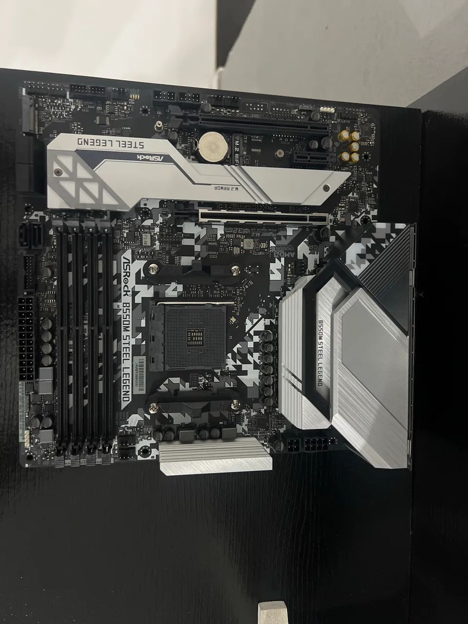 Placa Mãe AM4 - AsRock B550M 