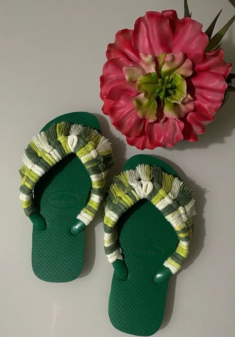 Havaianas customizadas várias numerações  - Foto 2