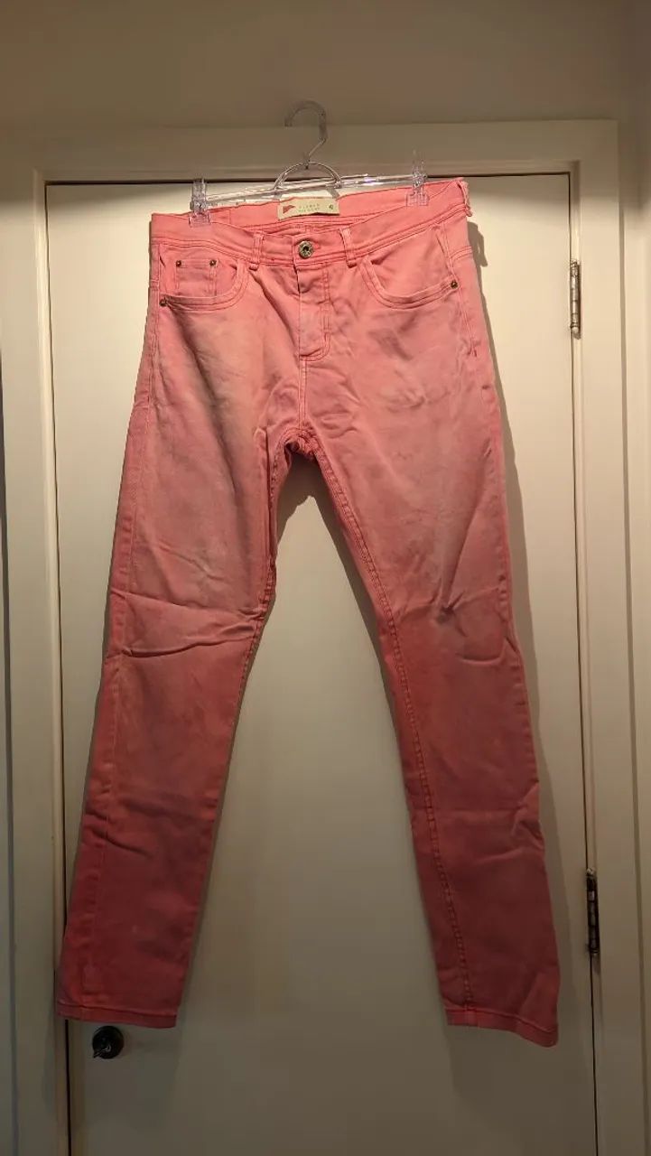 Calça Jeans Salmão n42 (Pool Jeans)