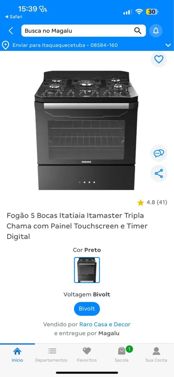Fogão Itatiaia Itamaster - Foto 4
