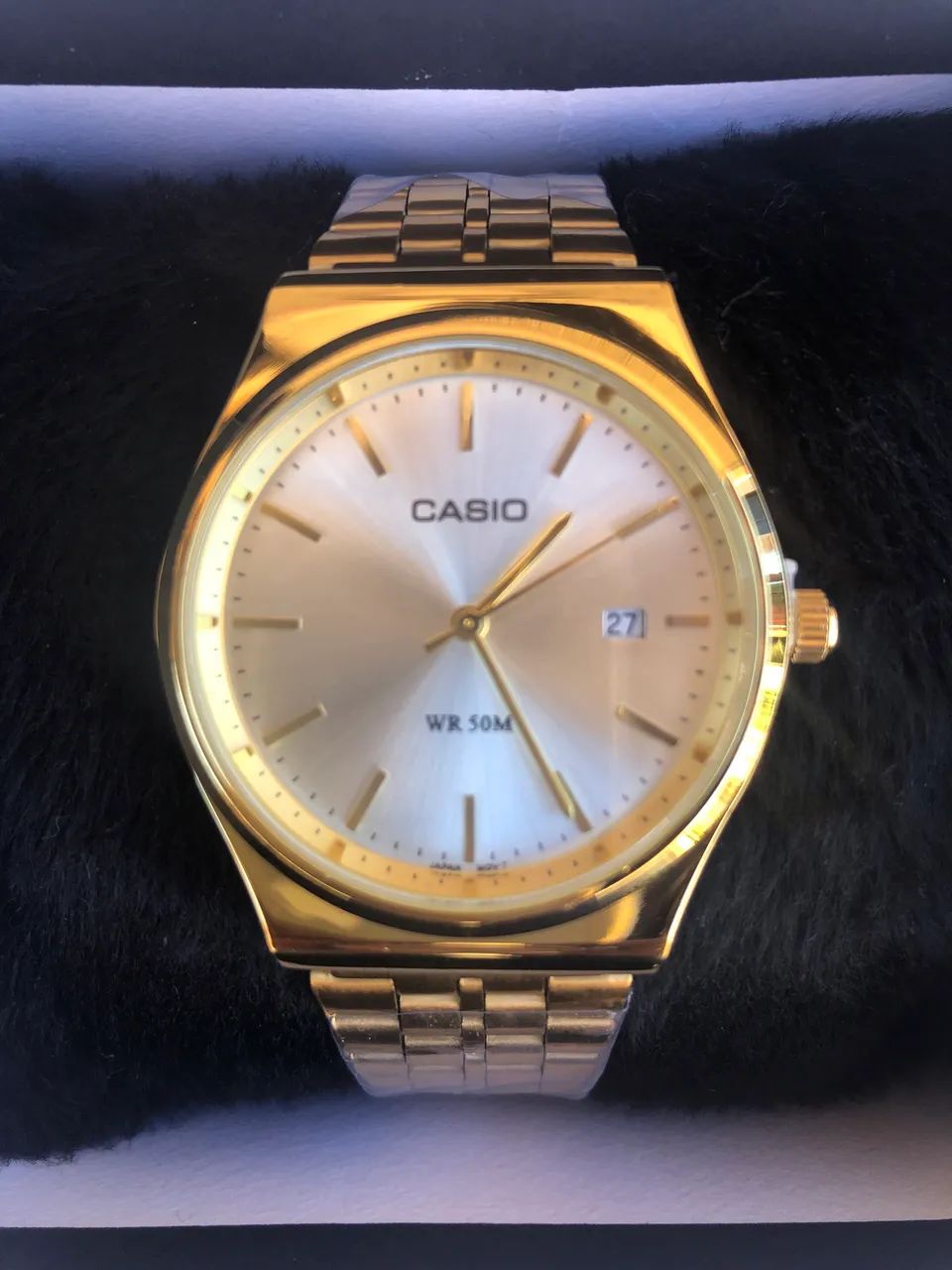Relógio feminino Casio WR 50m 