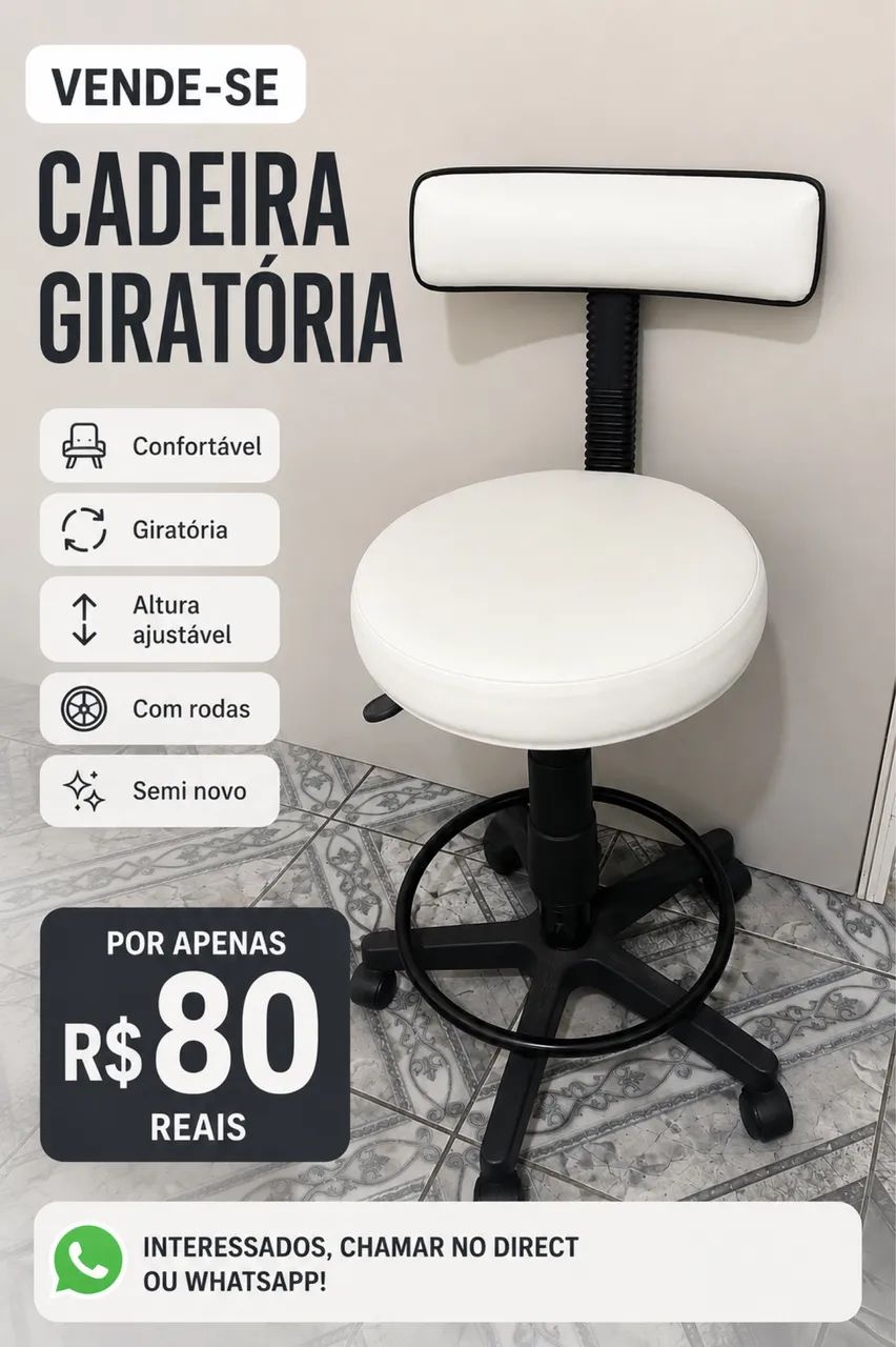 Cadeira giratória (mocho)
