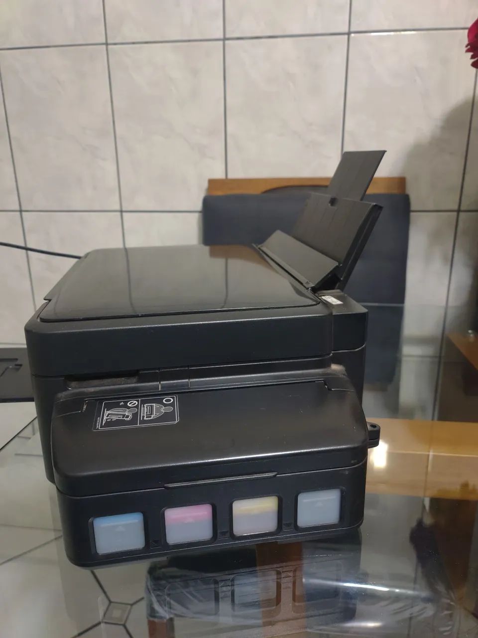 Impressora Epson Multifuncional EcoTank L475 - Foto 3