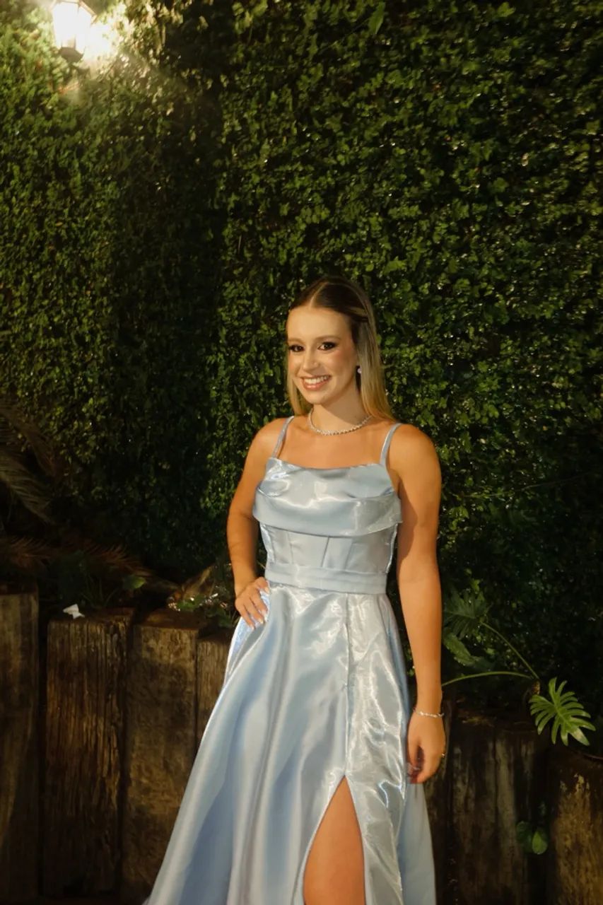 Vestido Festa Azul  - Foto 3