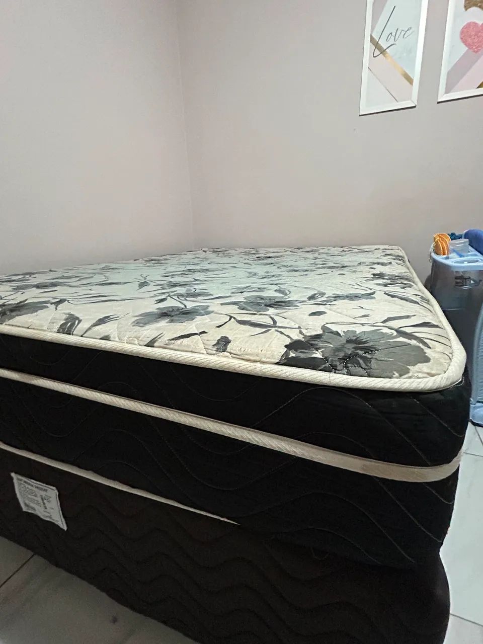Cama Box colchão molas ensacadas 