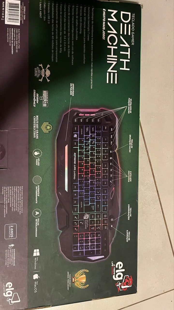 Vendo teclado ELG