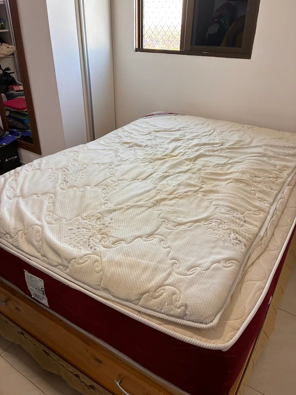 Vendo colchão cama casal padrão  - Foto 3