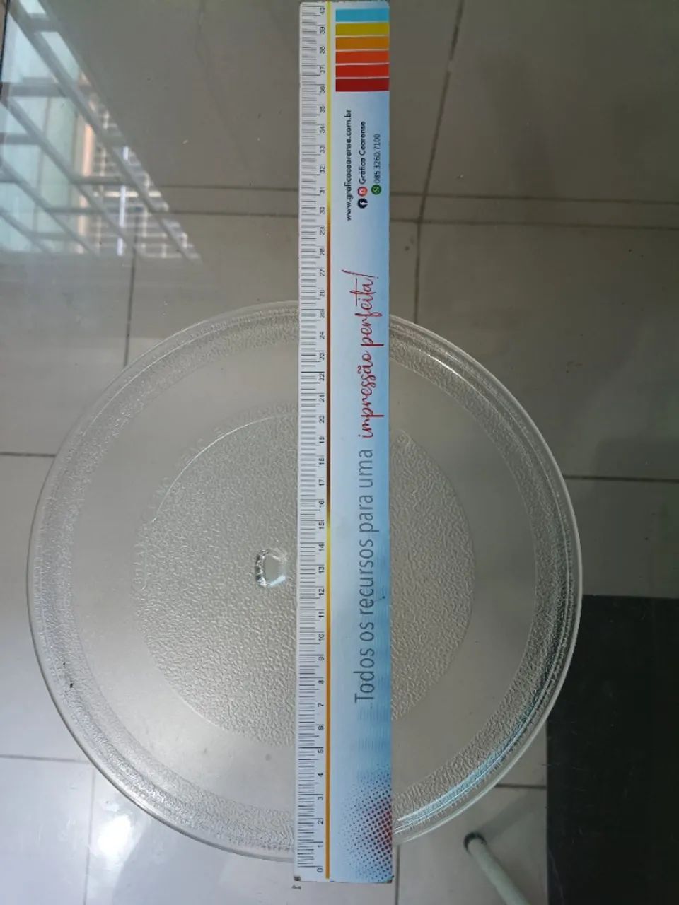 Prato pequeno de microondas - Foto 2