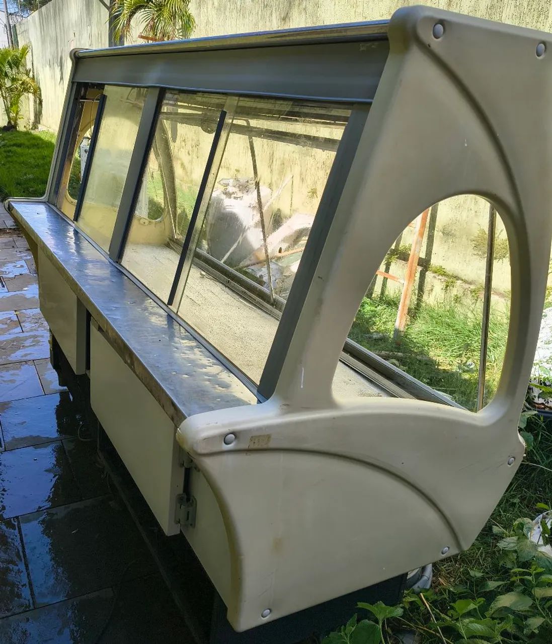 Balcão refrigerado para açougue 2 metros funcionando perfeitamente top! - Foto 3
