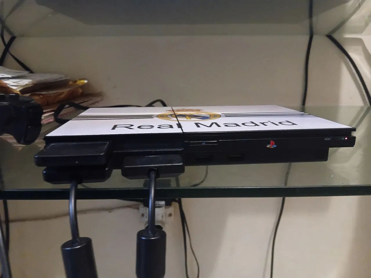 PS2 Slim com 2 controles e jogos - Foto 3