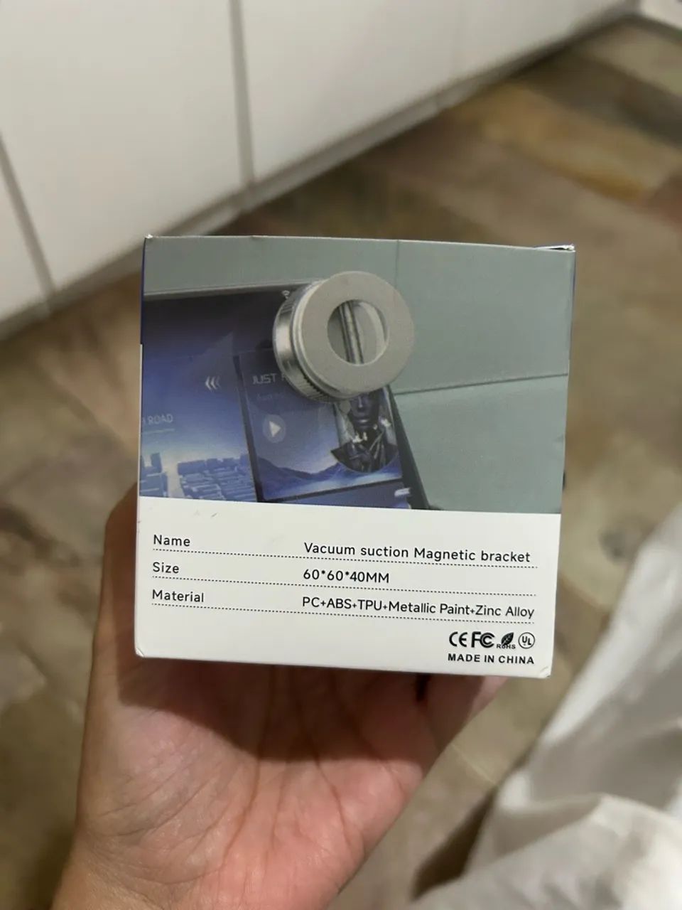 Suporte Magnético Maxmay Para Celular Universal Com Ventosa Multiuso - Foto 2