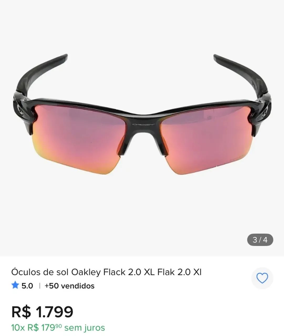 Oculos de sol Oakley Flack 2.0 XL Flak 2.0 XI - Foto 4