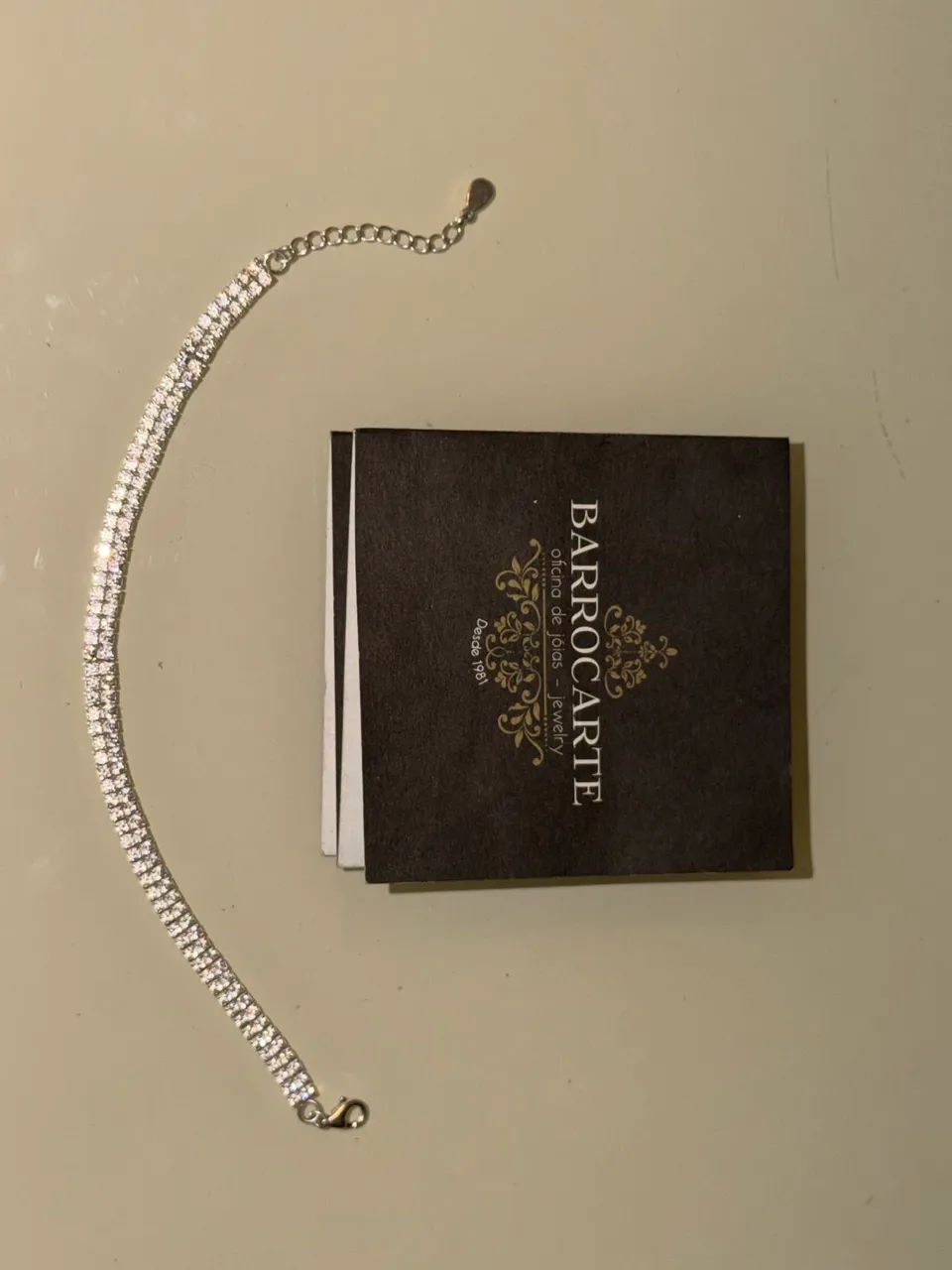 Pulseira prata 925k ( possui comprovante) - Foto 2