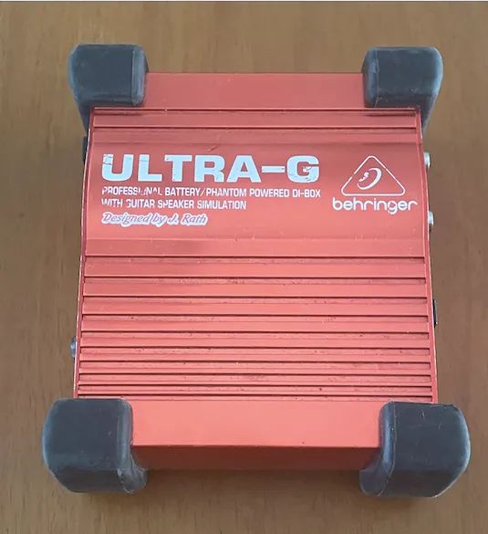 Direct Box Behringer Guitarra  Ultra-G 