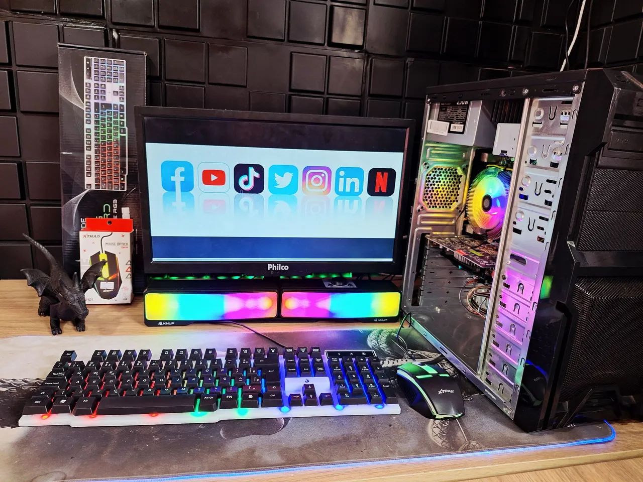 ? PC Completo Revisado com SSD - Roda GTA V, Roblox, Minecraft e Mais! - Foto 2
