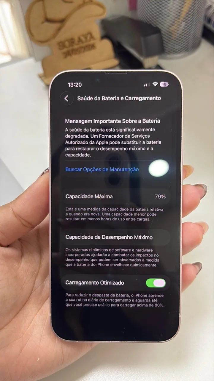 VENDO IPHONE 13 COM CAIXA - Foto 4