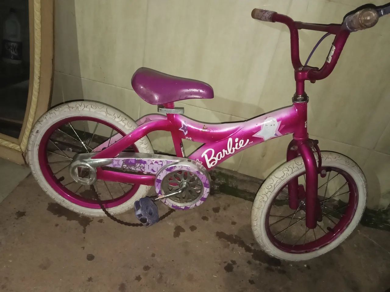 Bicicleta infantil da Barbie 